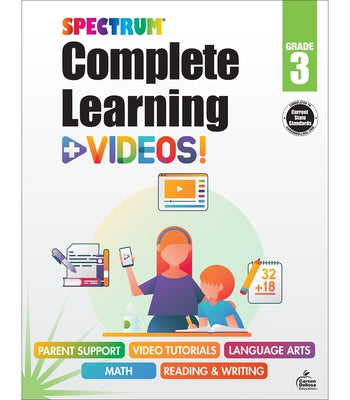 Spectrum Complete Learning + Videos Workbook by Spectrum