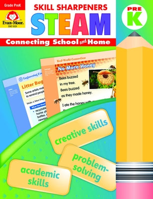 Skill Sharpeners: Steam, Grade Prek by Educational Publishers, Evan-Moor