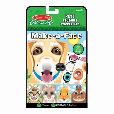 Make-A-Face Pets Reusable Sticker Pad by Melissa & Doug
