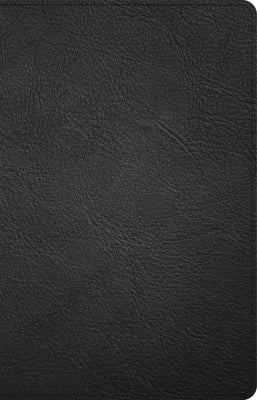 NASB Large Print Personal Size Reference Bible, Black Genuine Leather Indexed by Holman Bible Publishers