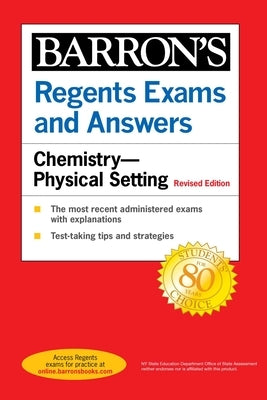 Regents Exams and Answers: Chemistry--Physical Setting Revised Edition by Tarendash, Albert