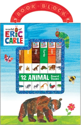 World of Eric Carle: 12 Animal Board Books by Pi Kids