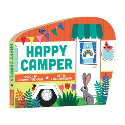 Happy Camper Shaped Board Book: Bk Board Happy Camper by Hoffman, Jilanne