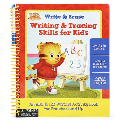 Daniel Tiger Writing & Tracing Skills for Kids by Wing, Scarlett