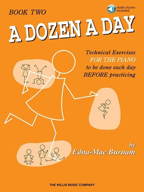 A Dozen a Day Book 2 - Book/Online Audio [With CD (Audio)] by Burnam, Edna Mae