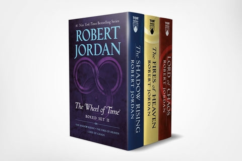 Wheel of Time Premium Boxed Set II: Books 4-6 (the Shadow Rising, the Fires of Heaven, Lord of Chaos) by Jordan, Robert
