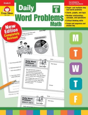 Daily Word Problems, Grade 6 by Evan-Moor