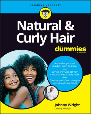 Natural & Curly Hair for Dummies by Wright, Johnny