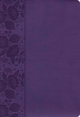 CSB Super Giant Print Reference Bible, Purple Leathertouch, Value Edition by Csb Bibles by Holman