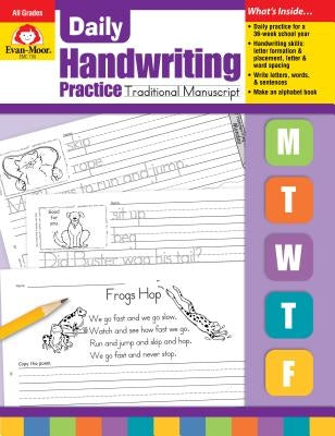 Daily Handwriting Traditional Manuscript by Evan-Moor Educational Publishers