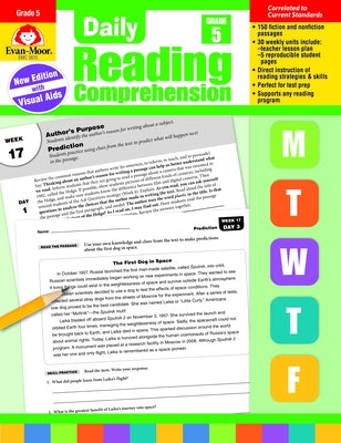 Daily Reading Comprehension, Grade 5 by Evan-Moor Educational Publishers