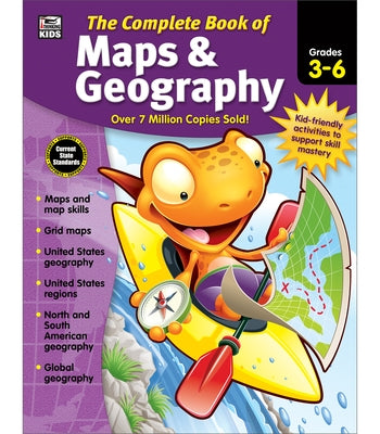 The Complete Book of Maps & Geography, Grades 3 - 6 by Thinking Kids