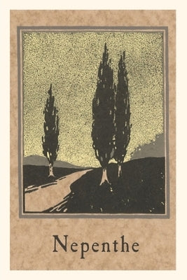 The Vintage Journal Cypresses, Nepenthe, California by Found Image Press