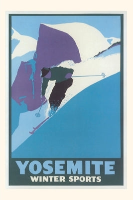 Vintage Journal Travel Poster for Yosemite Winter Sports by Found Image Press