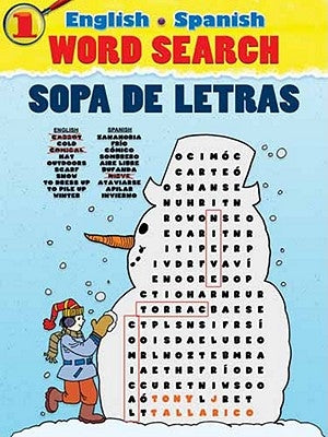 English-Spanish Word Search Sopa de Letras #1 by Tallarico, Tony J.