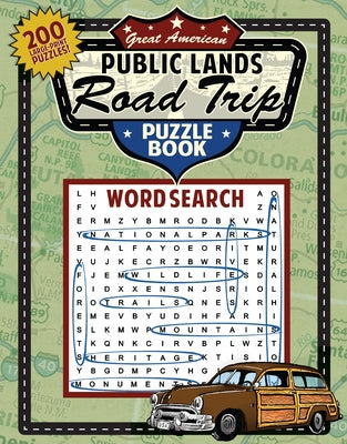 Great American Public Lands Road Trip Puzzle Book by Applewood Books