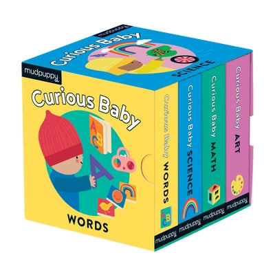 Curious Baby Board Book Set by Galison Mudpuppy