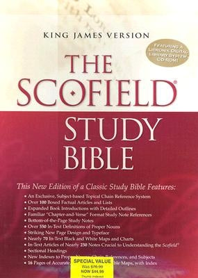 Scofield Study Bible III-KJV by Oxford University Press