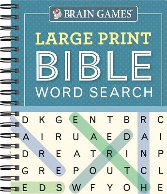 Brain Games Large Print Bible Word Search by Publications International