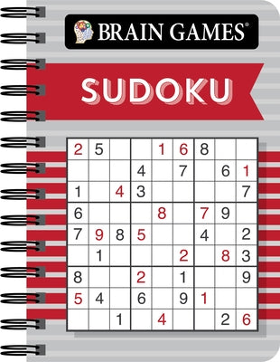 Brain Games Mini - Sudoku (Red) by Publications International Ltd