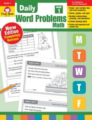 Daily Word Problems, Grade 1 by Evan-Moor