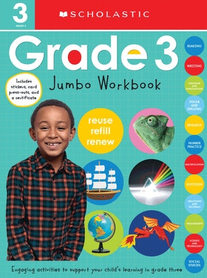 Third Grade Jumbo Workbook: Scholastic Early Learners (Jumbo Workbook) by Scholastic