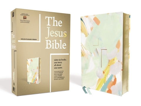 The Jesus Bible, ESV Edition, Leathersoft, Multi-Color/Teal by Passion